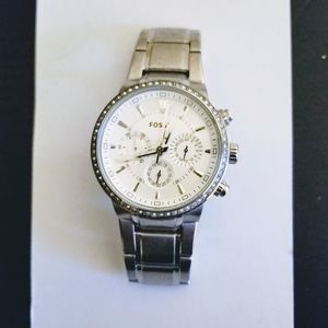 Large Face Fossil Watch